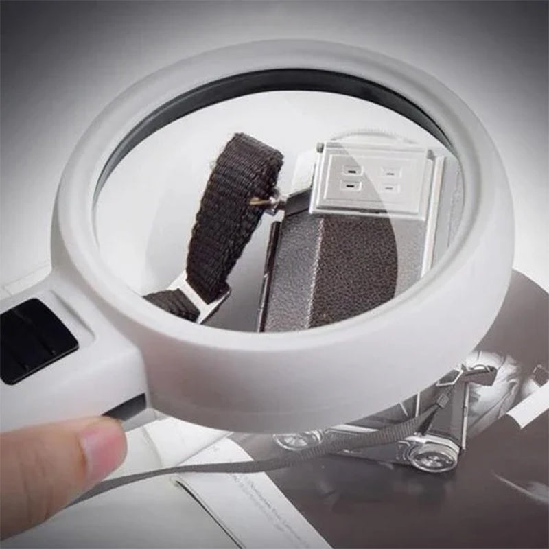 LED Magnifying Glass 30X Lens