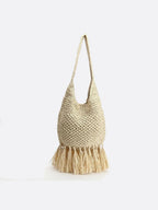 Handwoven Straw Tote Bag