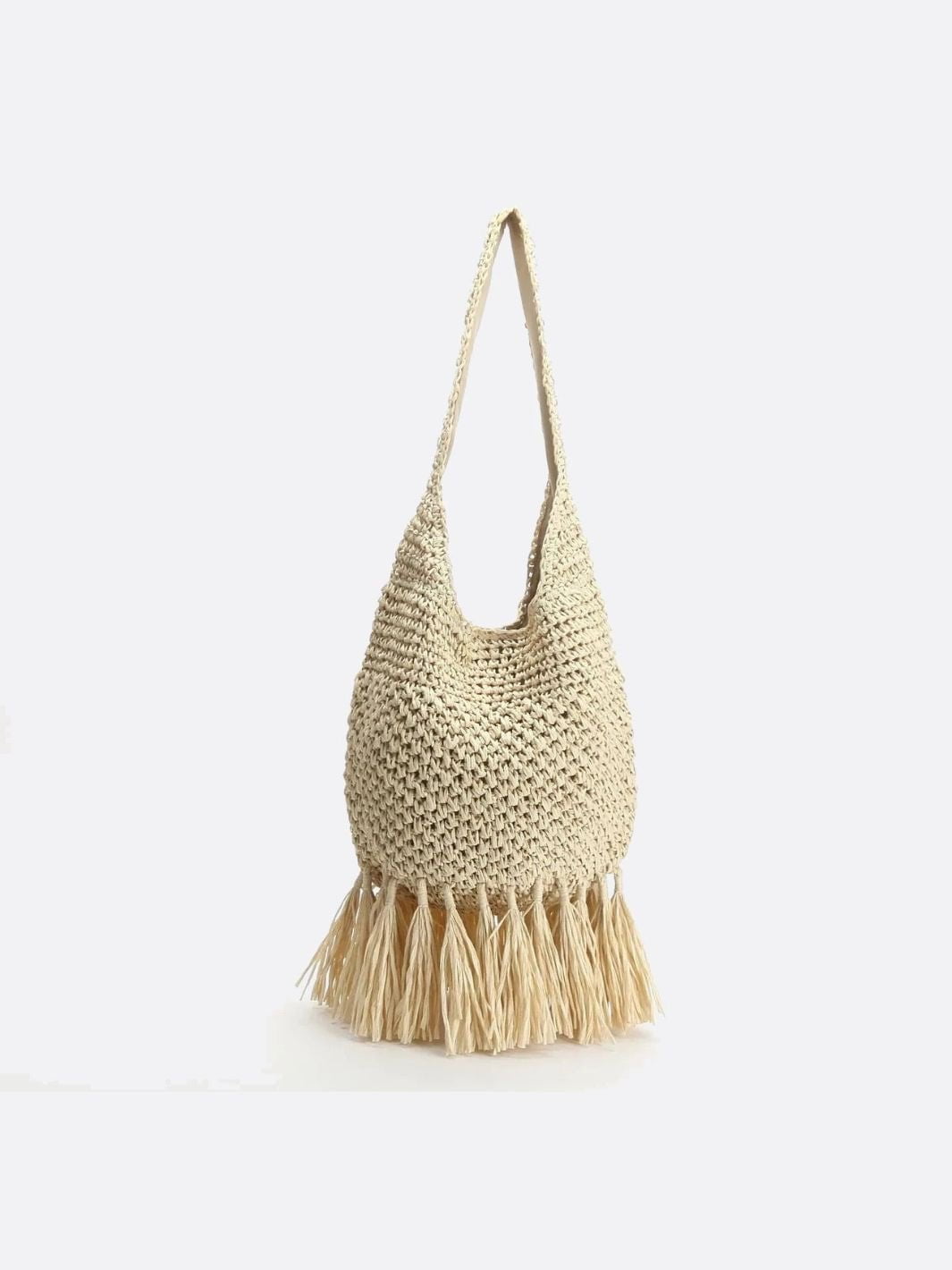 Handwoven Straw Tote Bag