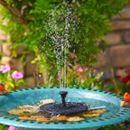 Solar Garden Fountain for Outdoor Water Features
