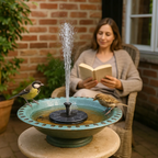 Solar Garden Fountain for Outdoor Water Features