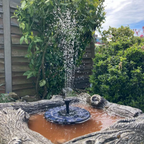 Solar Garden Fountain for Outdoor Water Features