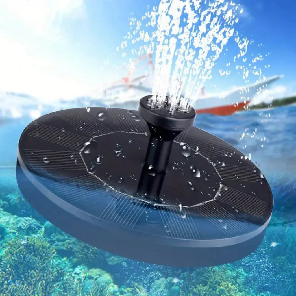 Solar Garden Fountain for Outdoor Water Features