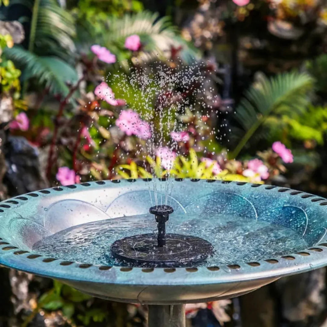 Solar Garden Fountain for Outdoor Water Features