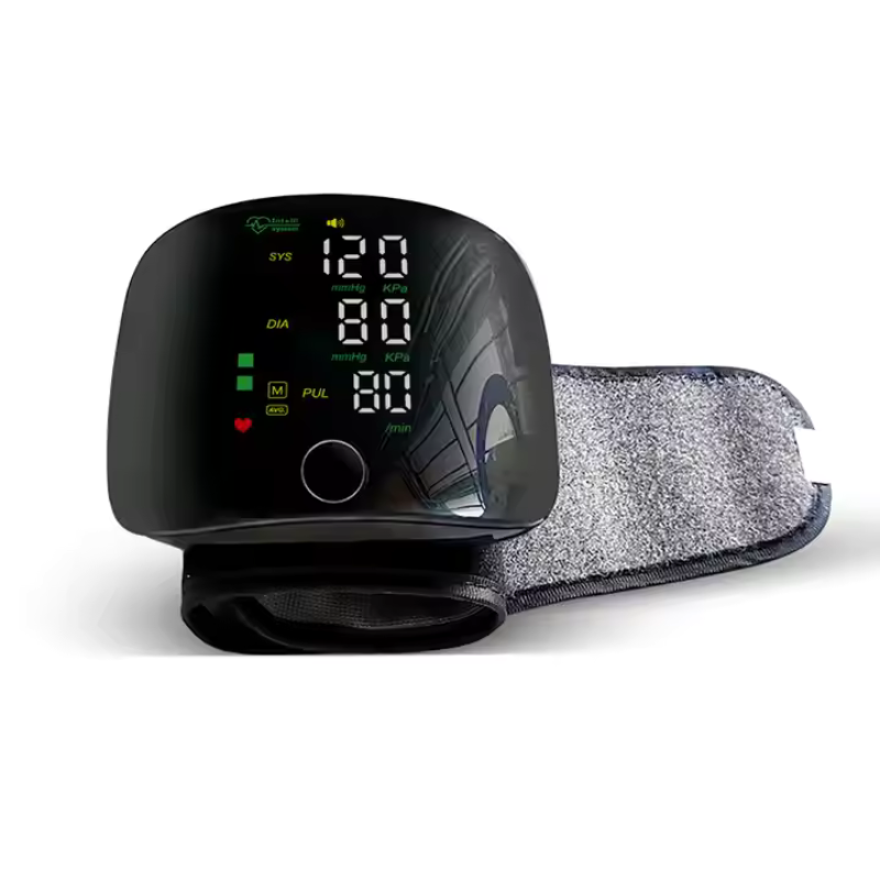 LED Wrist Monitor for Pulse and Pressure