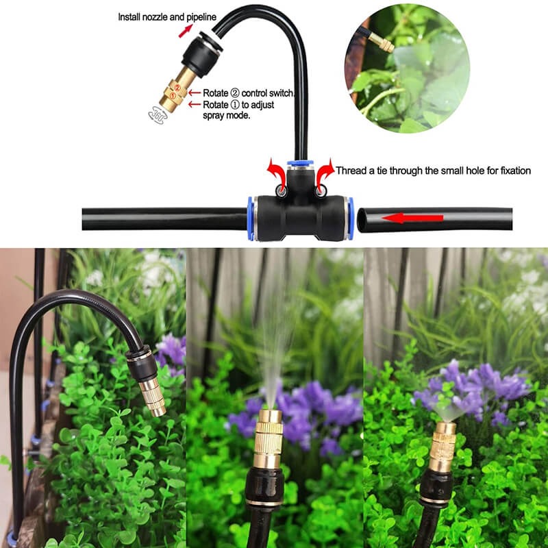 Adjustable Garden Irrigation System