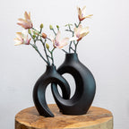 Decorative Woven Flower Vase