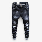 Men's Stretch Denim Jeans with Comfortable Fit