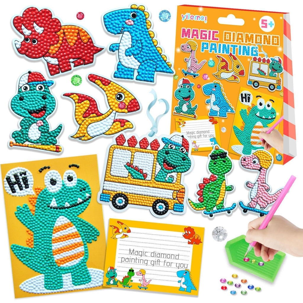 Dinosaur Diamond Painting Kit for Kids