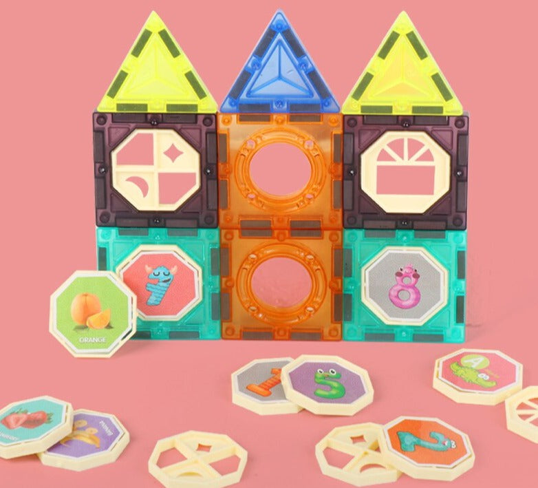 DIY Magnetic Marble Run Toy