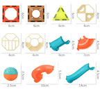 DIY Magnetic Marble Run Toy