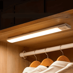 LED motion sensor light rechargeable magnetic