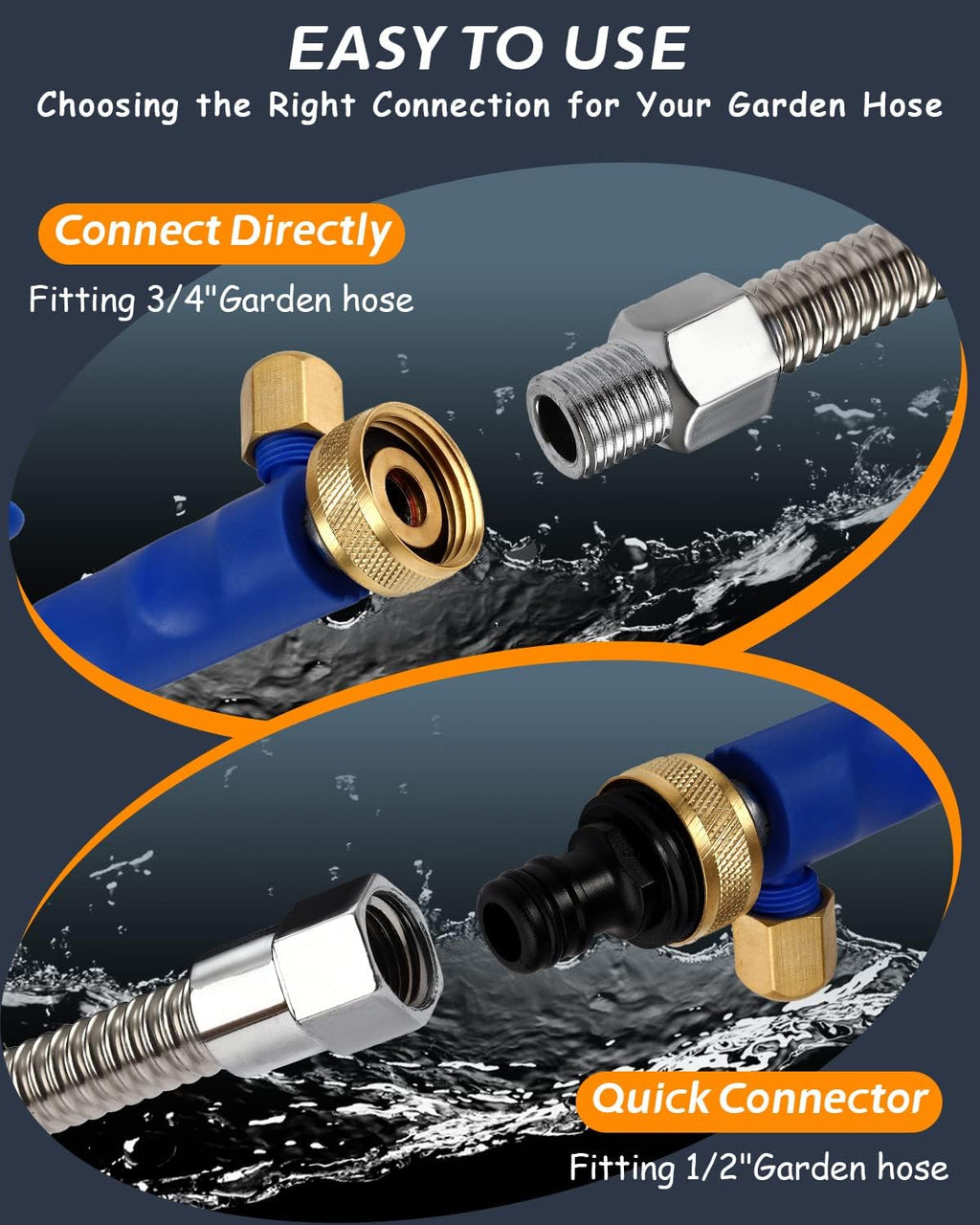 High Pressure Spray Nozzle for Hose