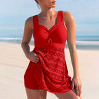 Quilted Tankini Set