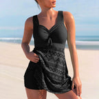 Quilted Tankini Set