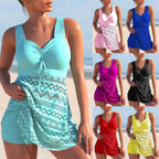 Quilted Tankini Set