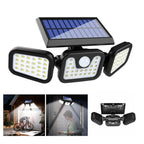 Solar Motion Sensor LED Wall Light
