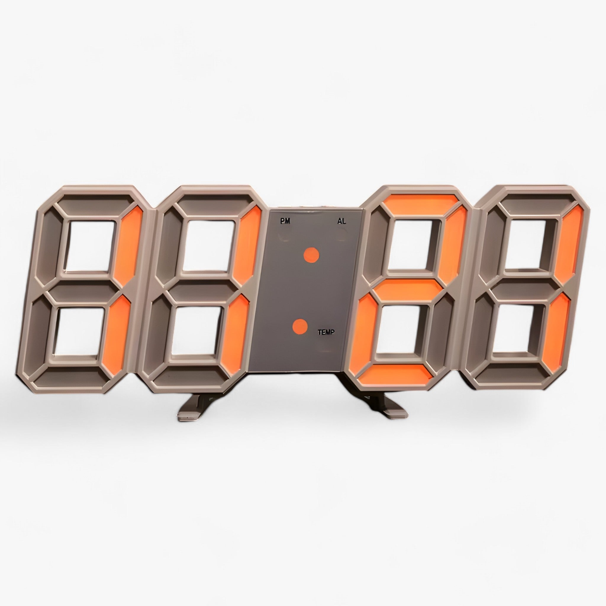 Digital Alarm Clock Multifunctional Display