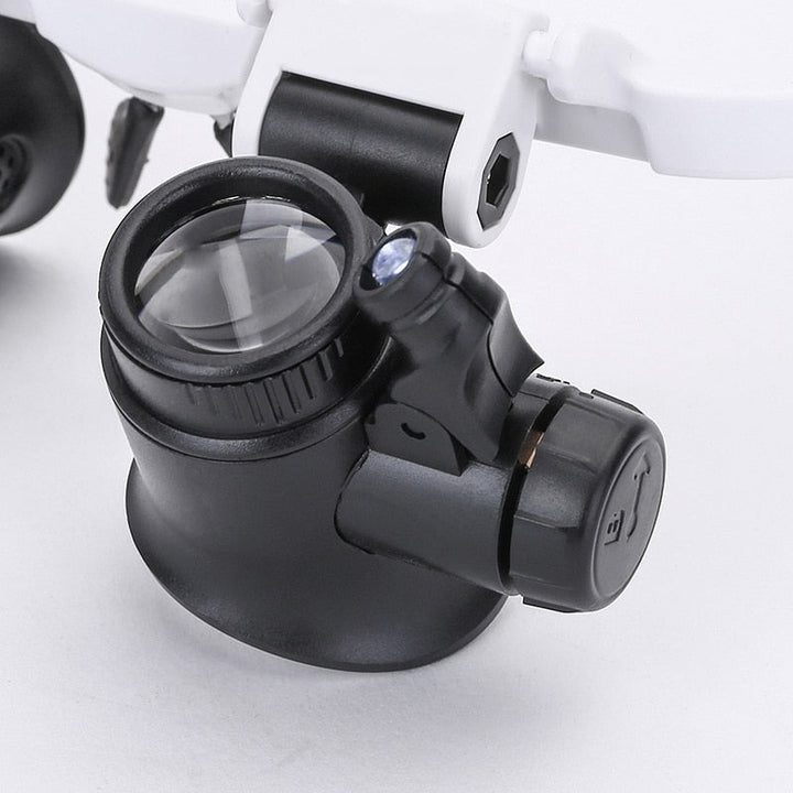 LED Magnifying Headband Glasses