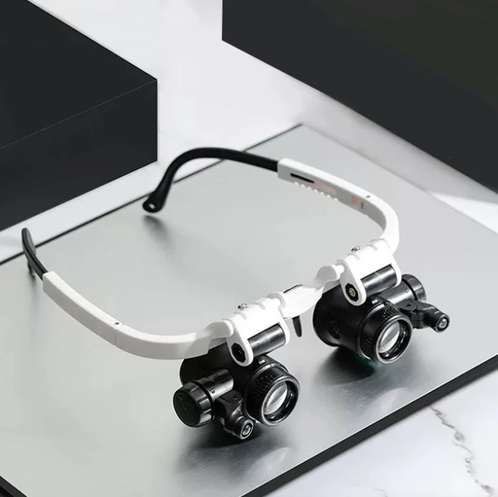 LED Magnifying Headband Glasses