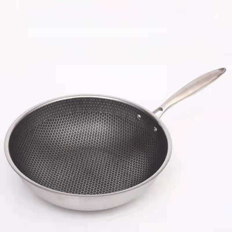 Stainless Steel Nonstick Frying Pan