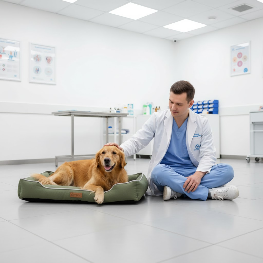 Dog Bed with Supportive Comfort