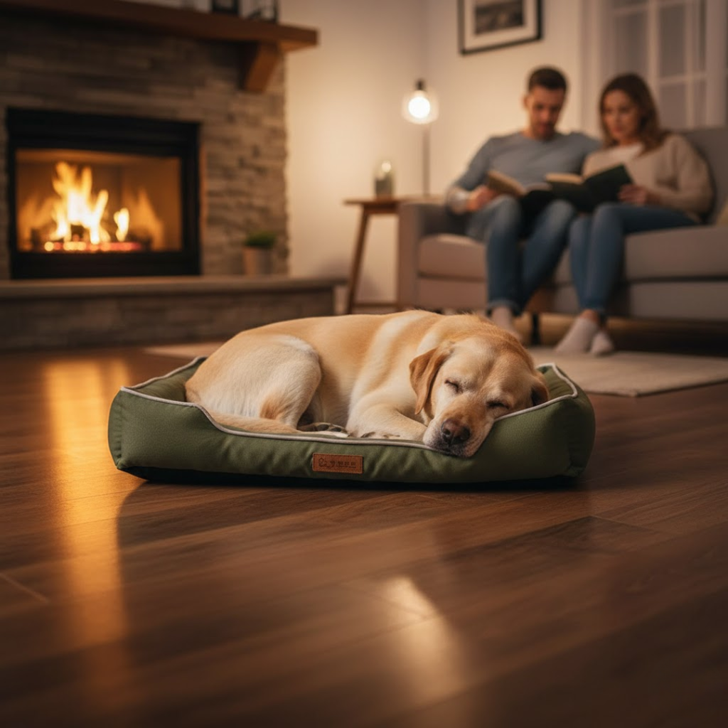 Dog Bed with Supportive Comfort