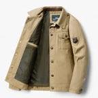 Men’s Bomber Jacket Wind-Resistant Design
