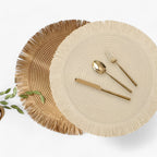 Artisan Tablecloth with Textured Design