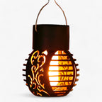 Solar-Powered Outdoor Chandelier