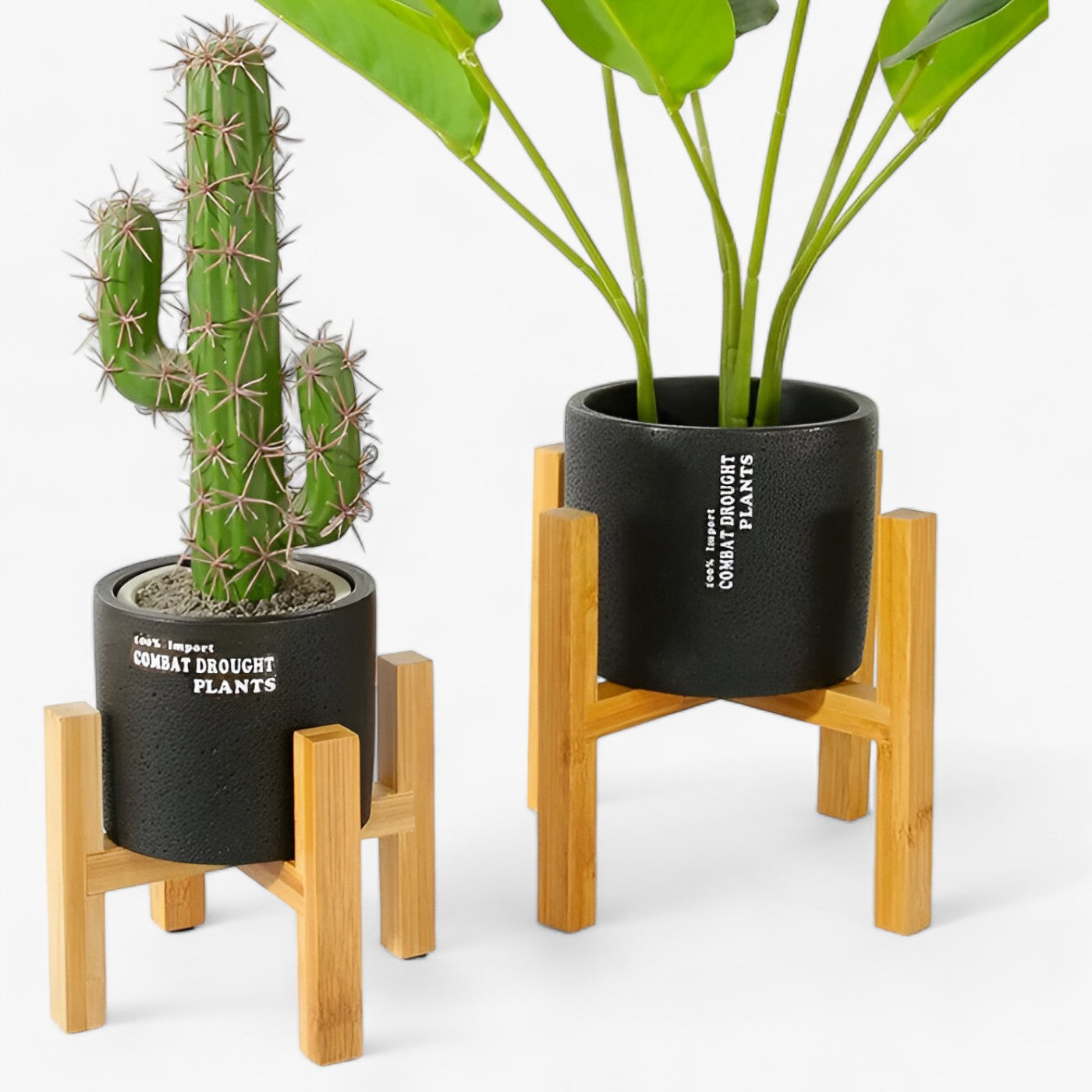 Wood Plant Stand
