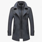 Long Men’s Windbreaker Jacket