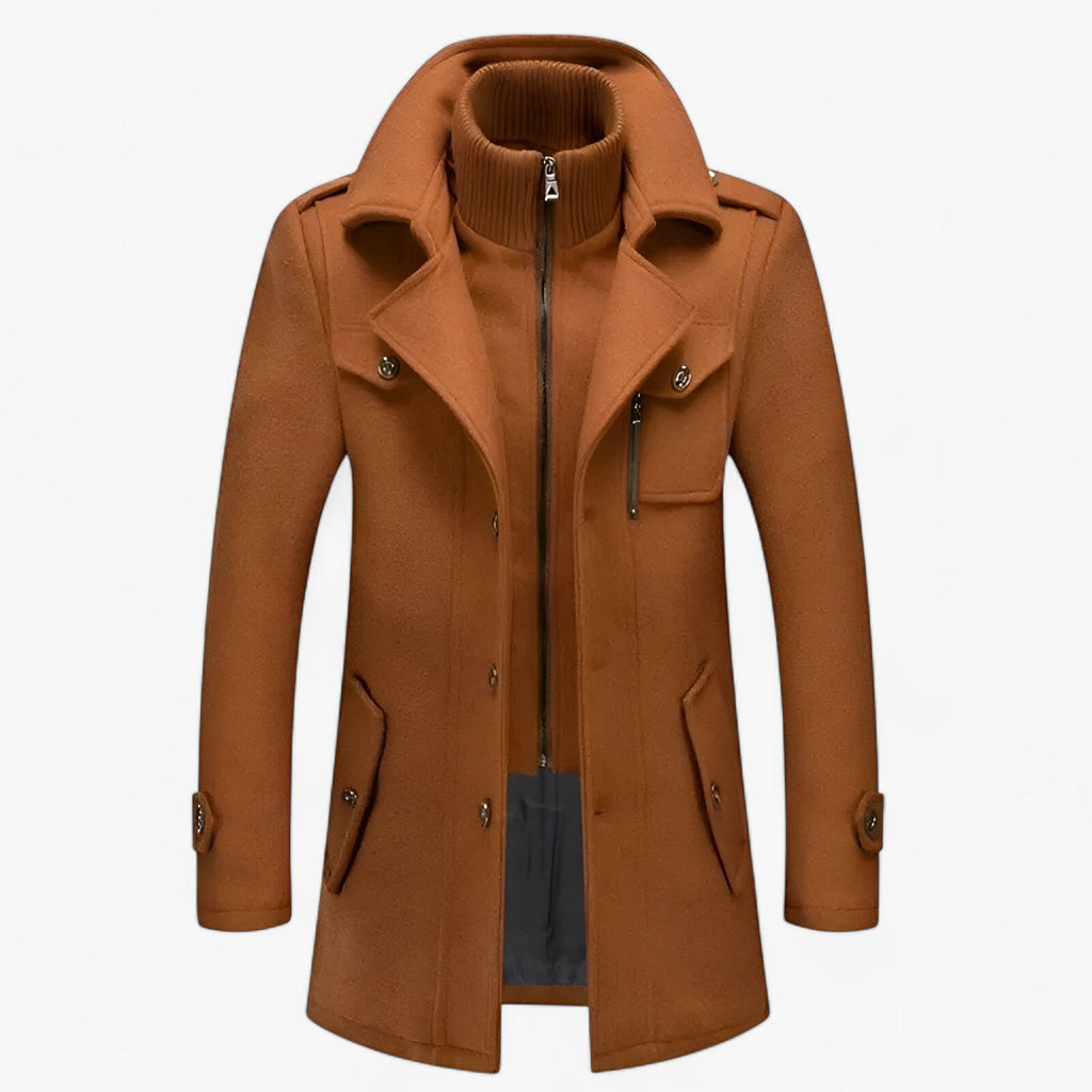 Long Men’s Windbreaker Jacket
