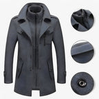 Long Men’s Windbreaker Jacket
