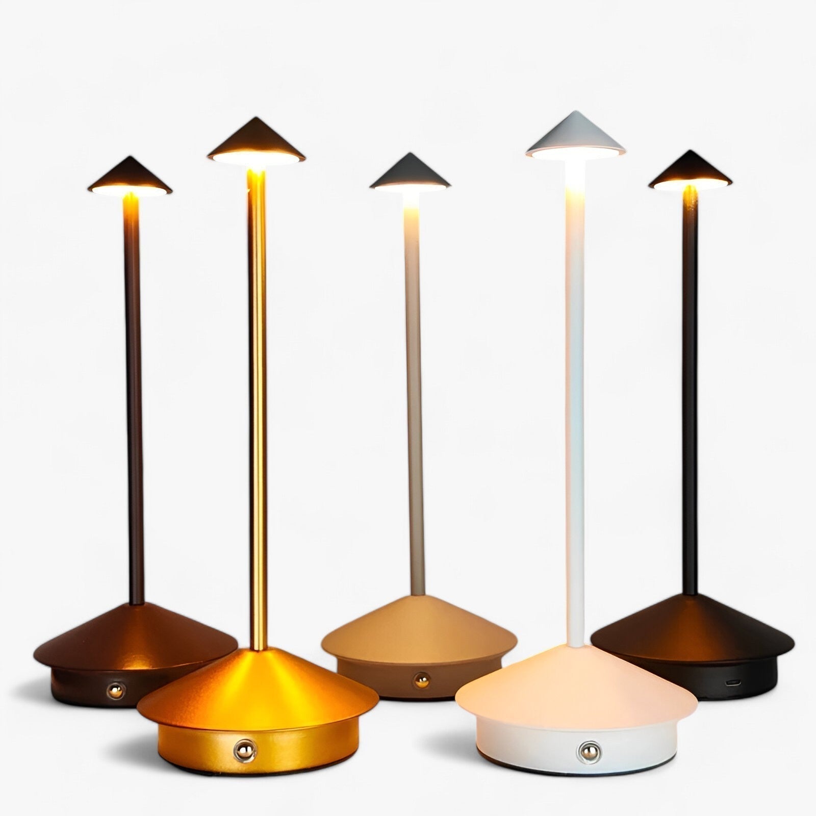 Rechargeable LED Desk Lamp with Type-C Charging
