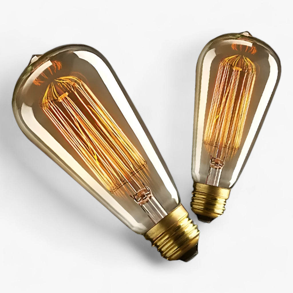 Retro LED Lamp Glass and Metal