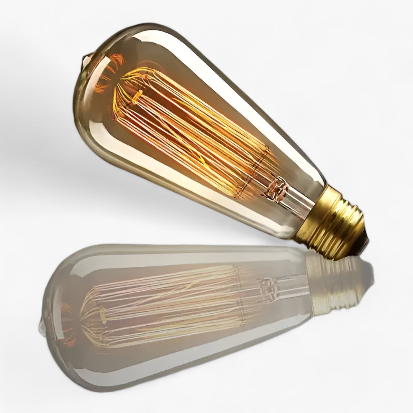 Retro LED Lamp Glass and Metal