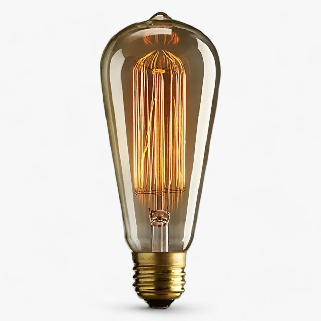 Retro LED Lamp Glass and Metal