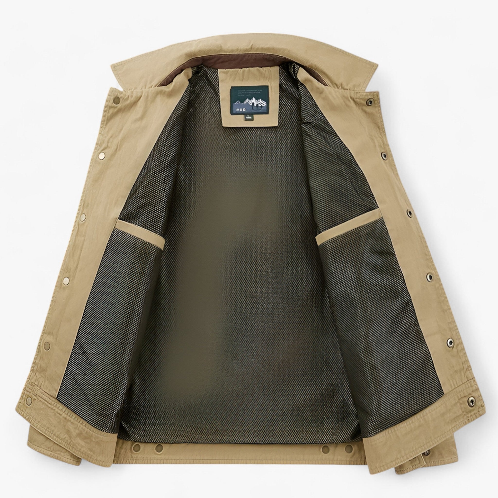 Men’s Bomber Jacket Wind-Resistant Design