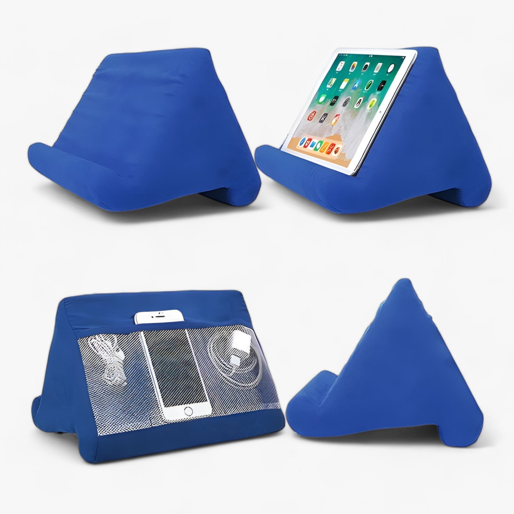 Ergonomic Tablet and Phone Pillow Stand