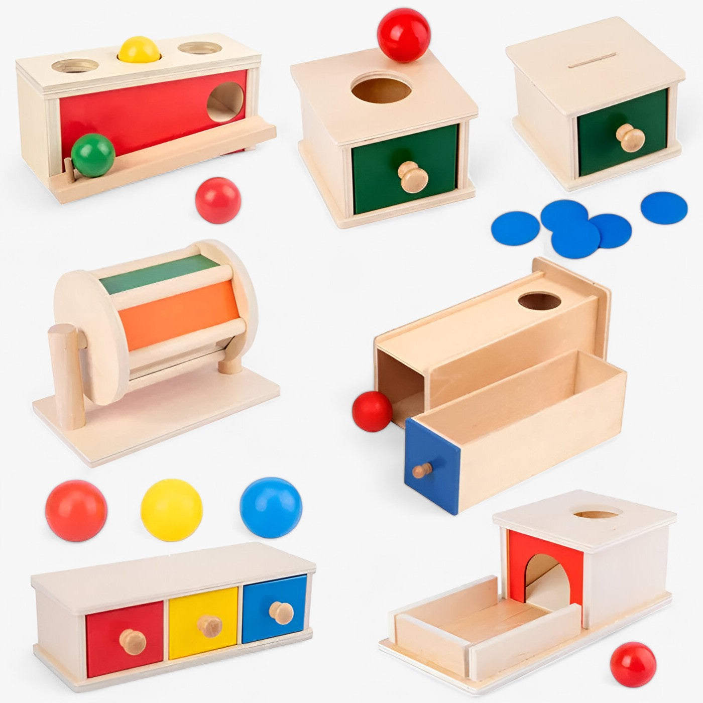 Baby Sensory Coin Box Toy
