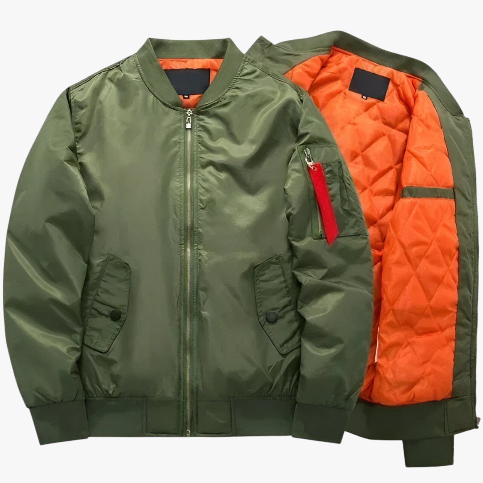 MA1 Pilot Bomber Jacket Wind-Resistant