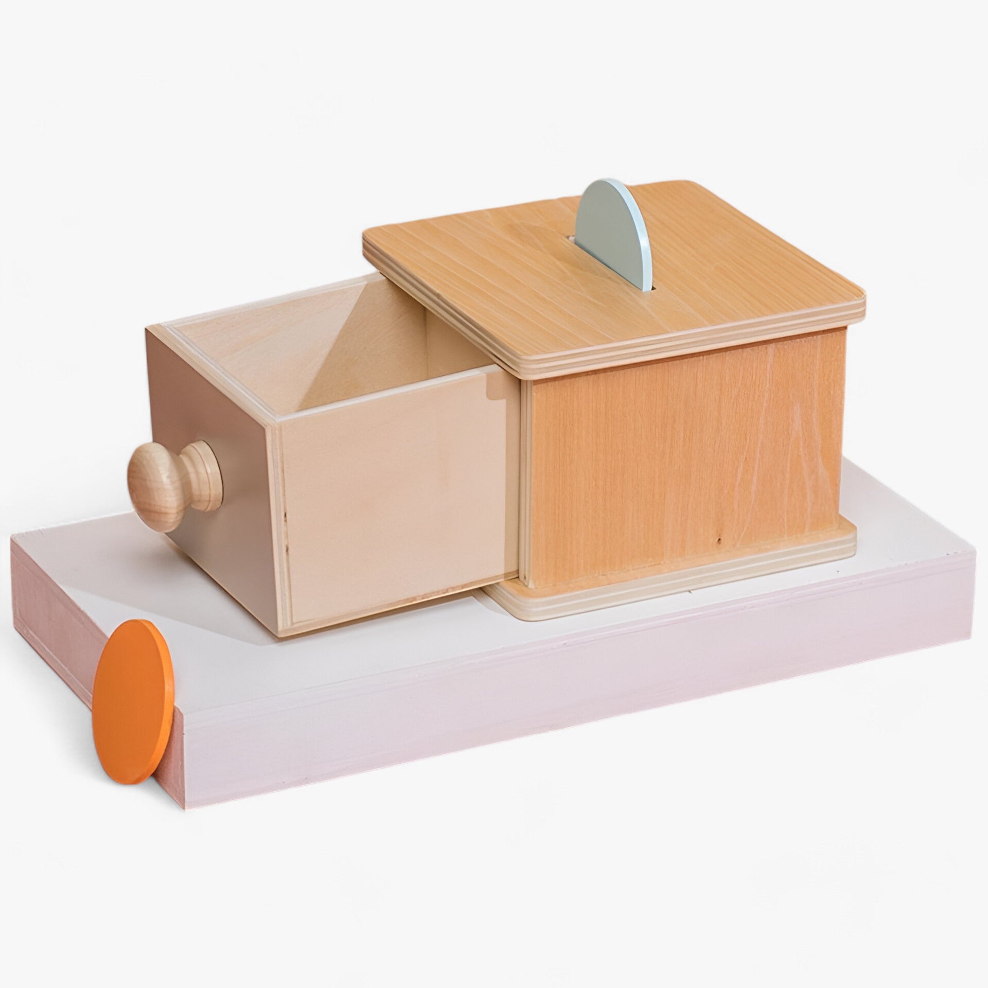 Baby Sensory Coin Box Toy