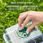 Indoor Mini Greenhouse Grow Light Kit