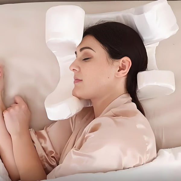 Contoured Sleep Pillow Head Neck Support