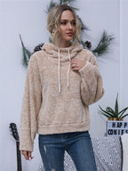Women’s Teddy Hoodie with Drawstring Hood