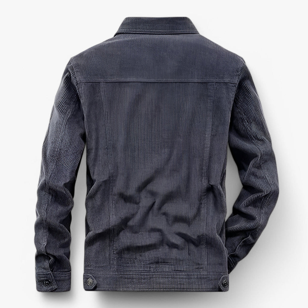 Corduroy Jacket with Vintage Style