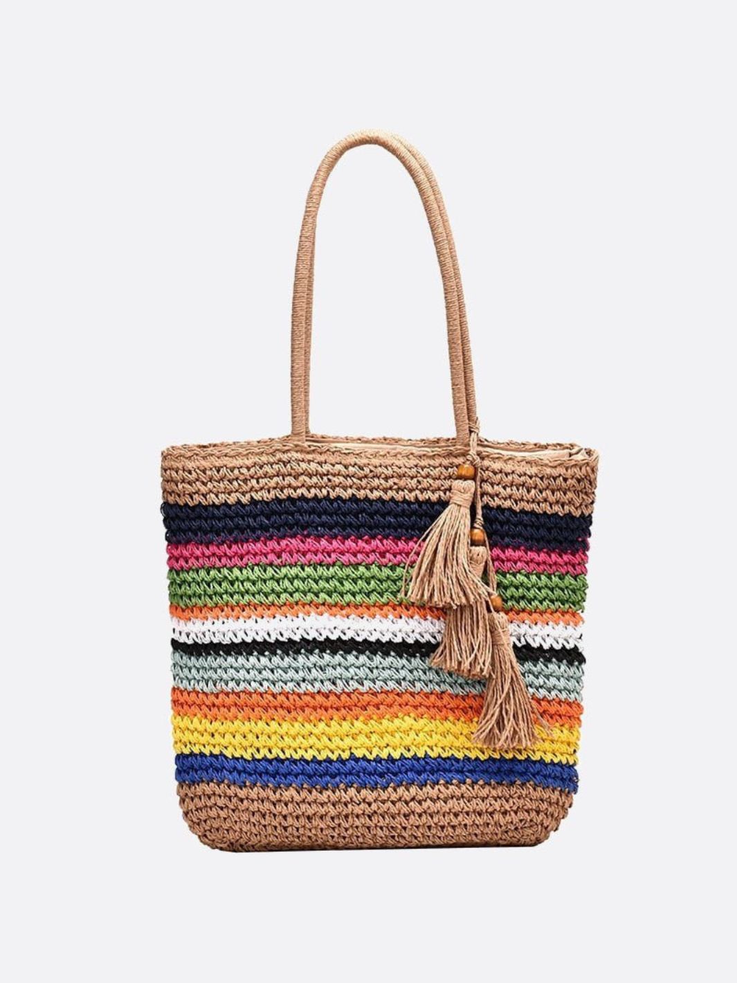 Striped Tote Bag for Everyday Use