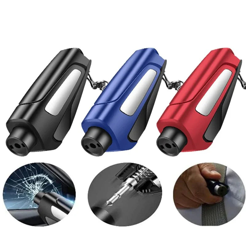 Car Safety Hammer with Seatbelt Cutter