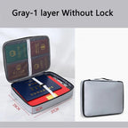 Fireproof Waterproof Document Organizer Bag